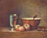 Jean Simeon Chardin The Silver Beaker oil painting